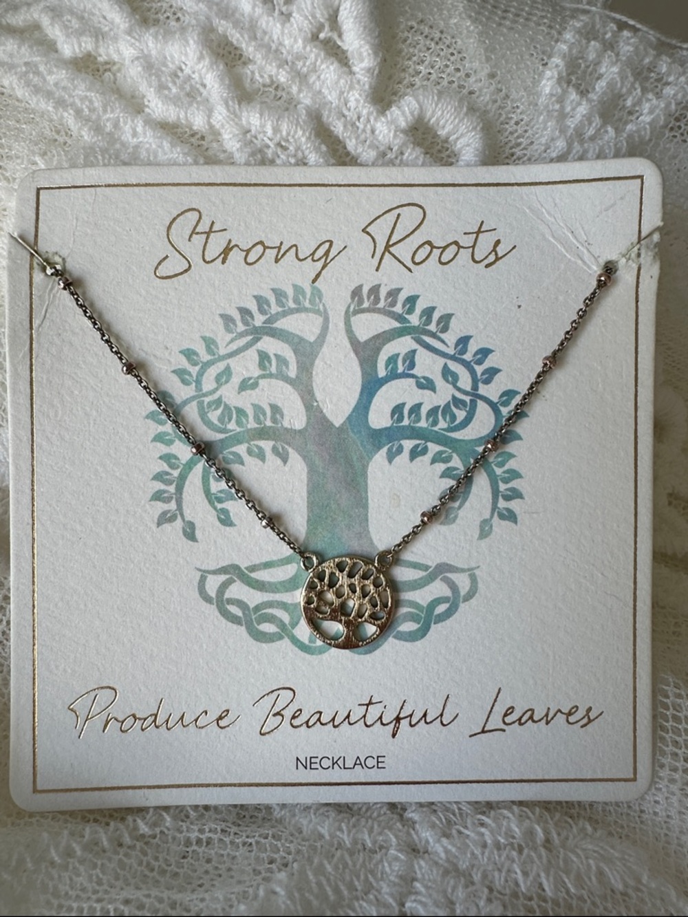 Silver Tree of Life - Strong Roots Adjustable Necklace